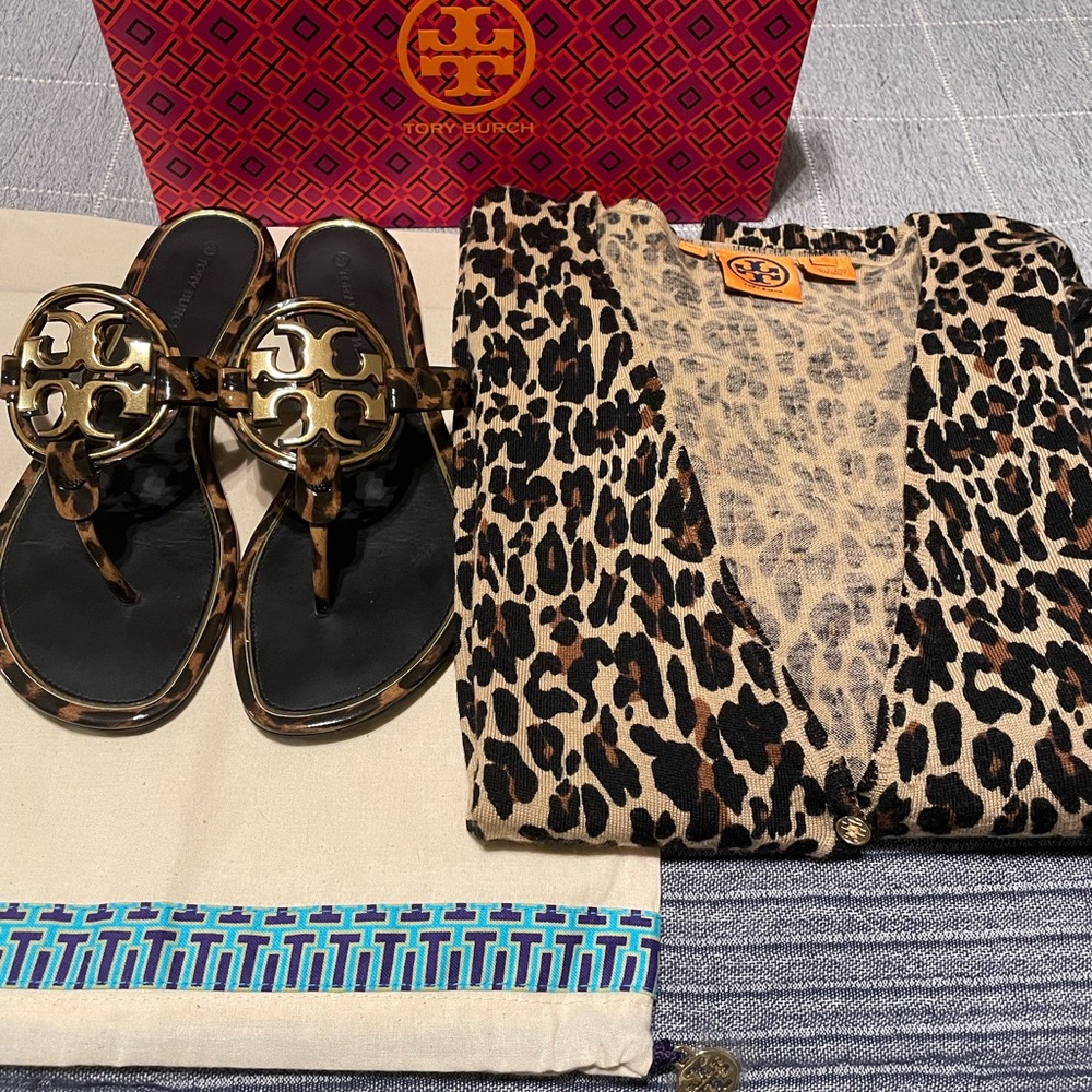 Tory Burch Leopard Bundle!!